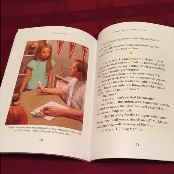 American Girl Paperback Books (Meet Julie/Tells Her Story) - Picture 7 of 11